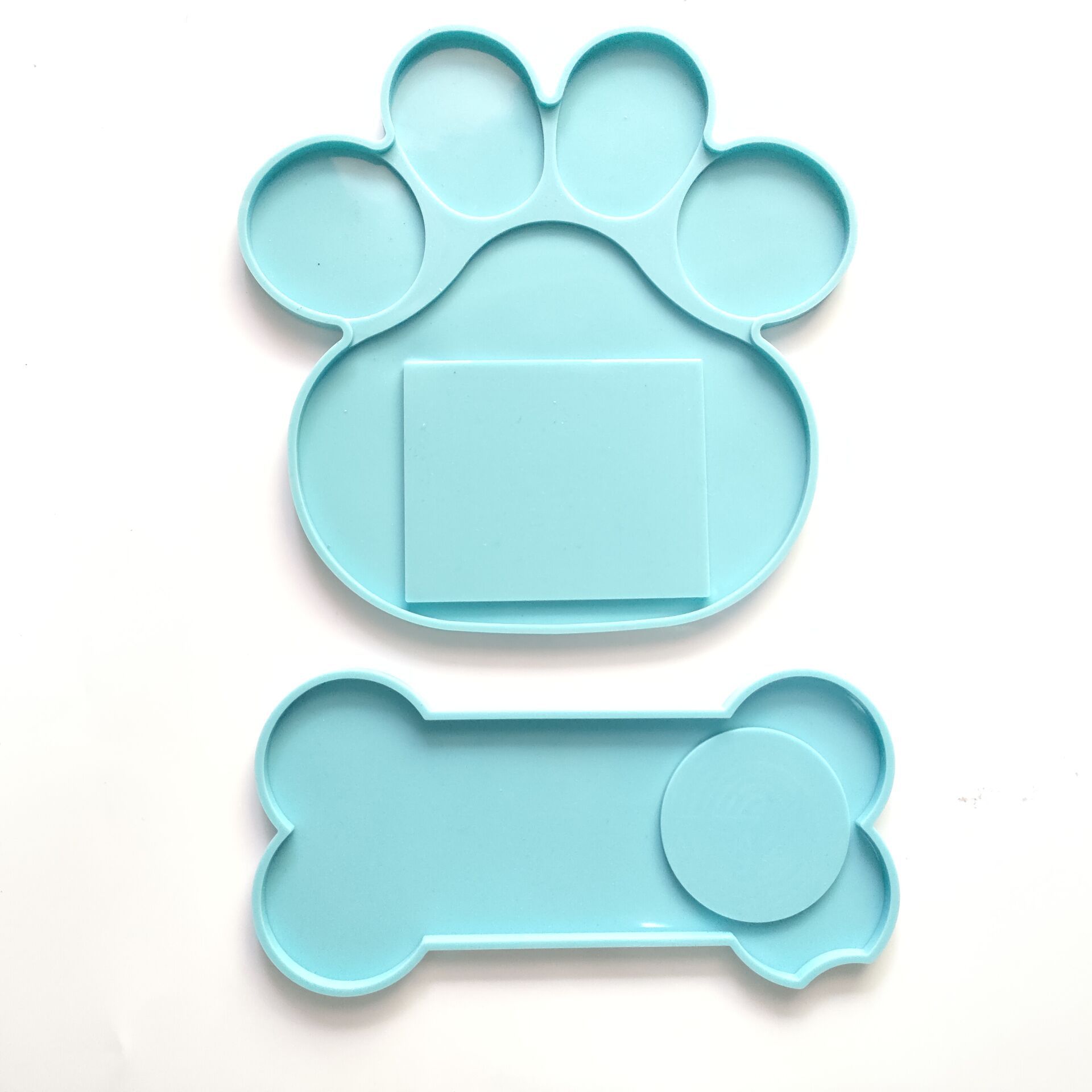 亿联模具创意狗狗硅胶模具diy创意狗爪老友纪念碑滴胶模具diy狗爪