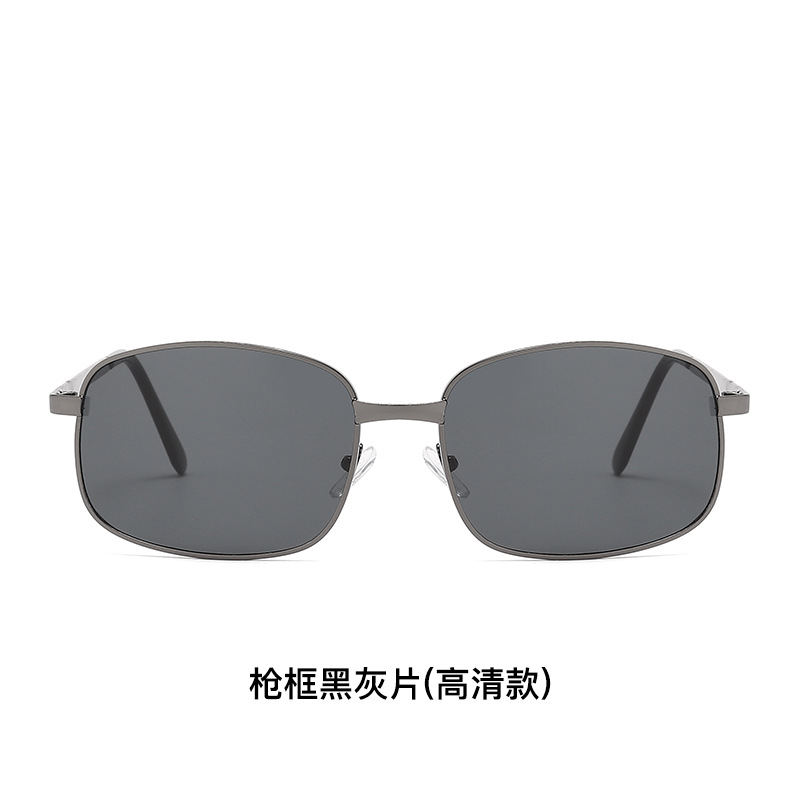 New Metal Men's Cool Sunglasses Color Changing Polarized Glasses UV Protection Driving Sunglasses for Fishing Factory Wholesale