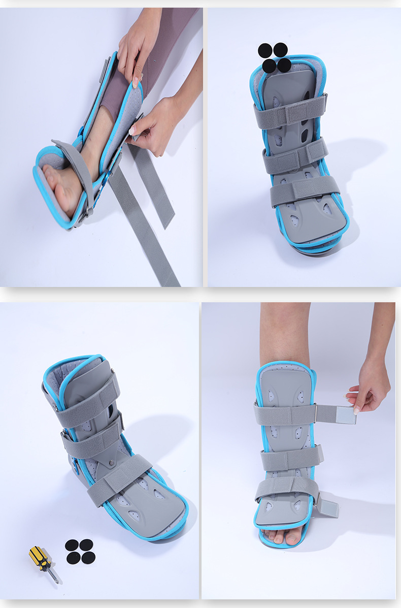 直供 足托踝关节固定支具 小腿脚踝骨折护具韧带扭伤术后矫正支架