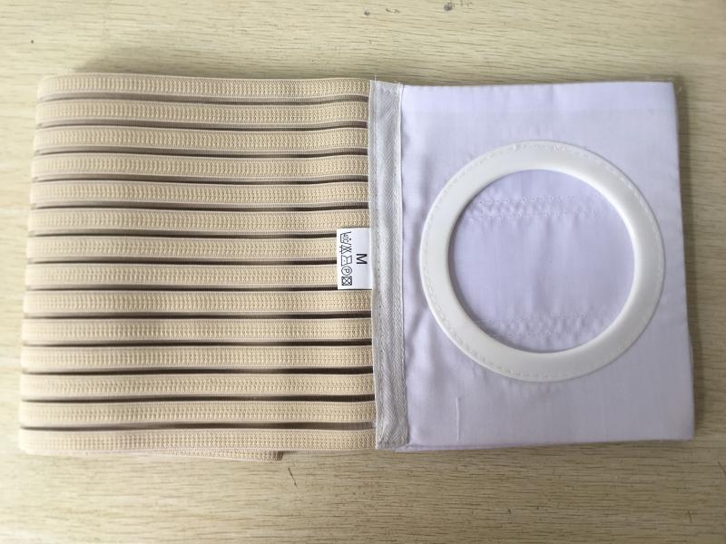 造瘘口腹带造口袋固定腰带四季透气术后旁疝腰围防疝开孔弹力腹带