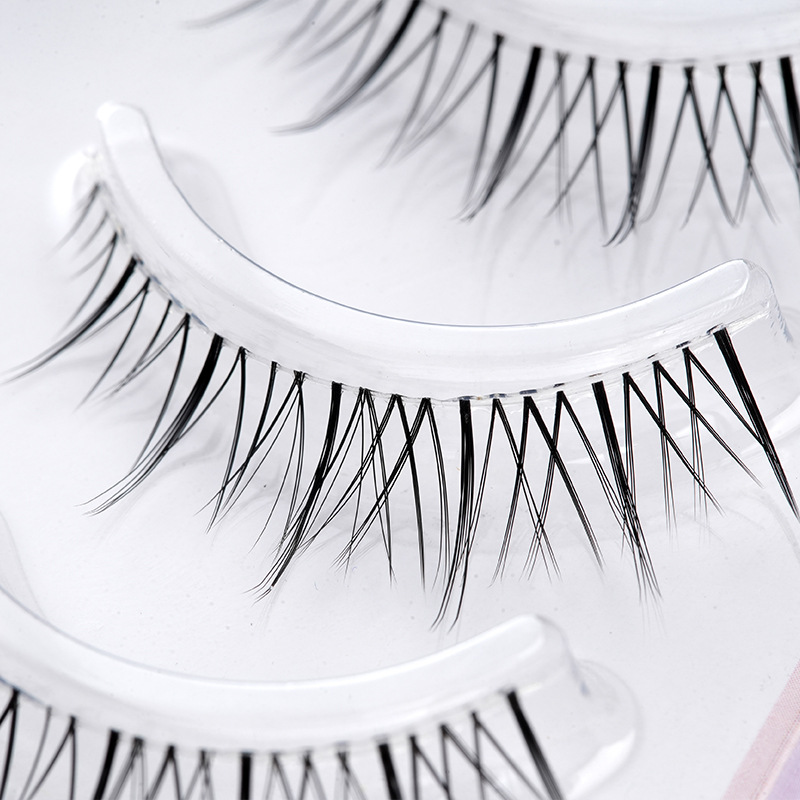 Fairy Transparent Thin Black Stem X23 False Eyelashes One Piece Natural Fairy Hair Super Soft Novice Self-Grafting False Eyelashes