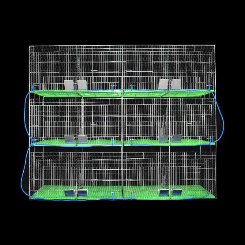 兔笼养殖笼家用大型养殖加粗密商品12位子母种兔笼特大号兔子笼子