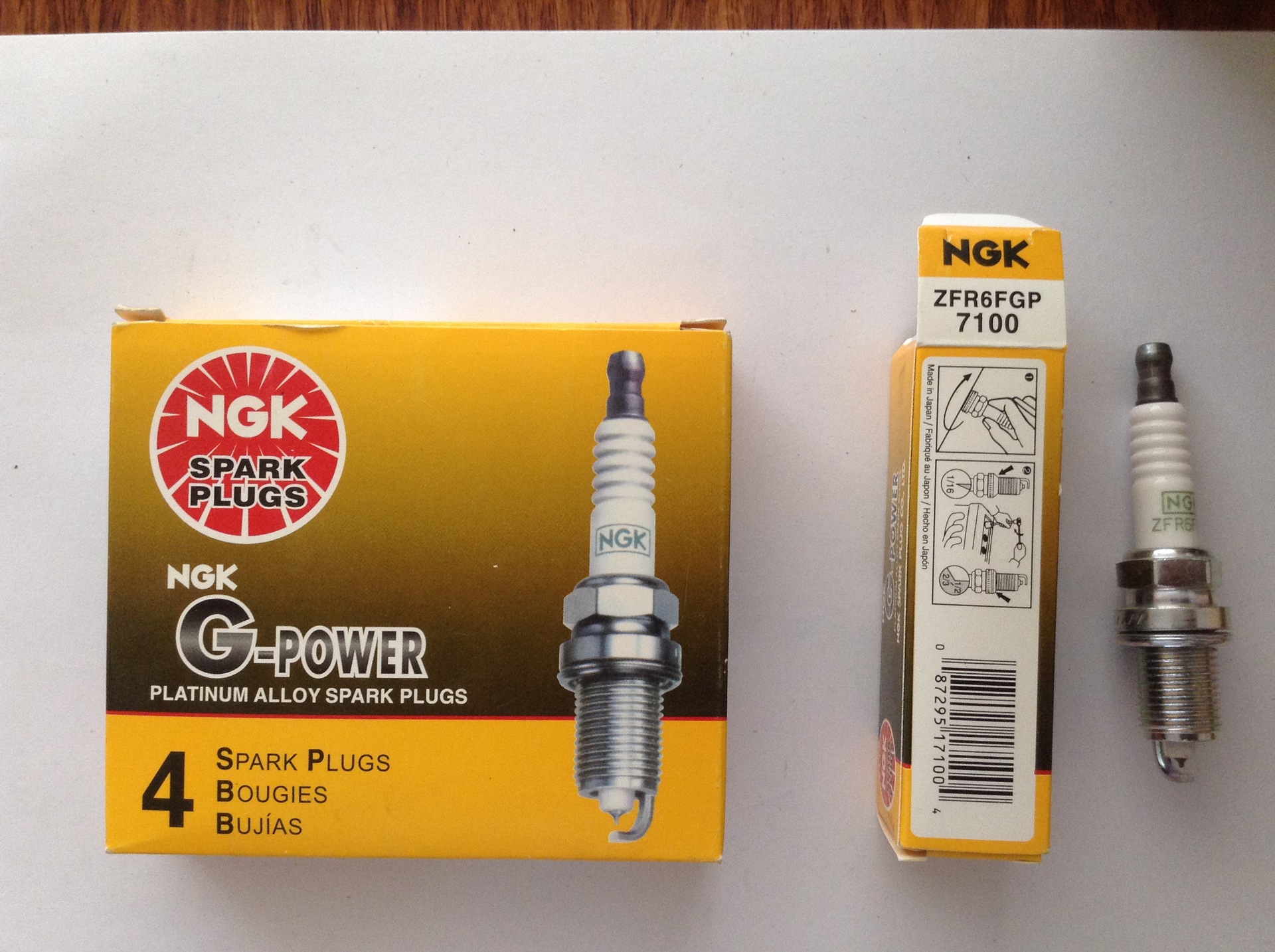 跨境批发供应汽车火花塞spark plug适用于ngk zfr6fgp(7100)