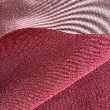 供应销售经编植绒布面料材质涤纶尼龙针织底植绒面料嘉兴桐乡工厂