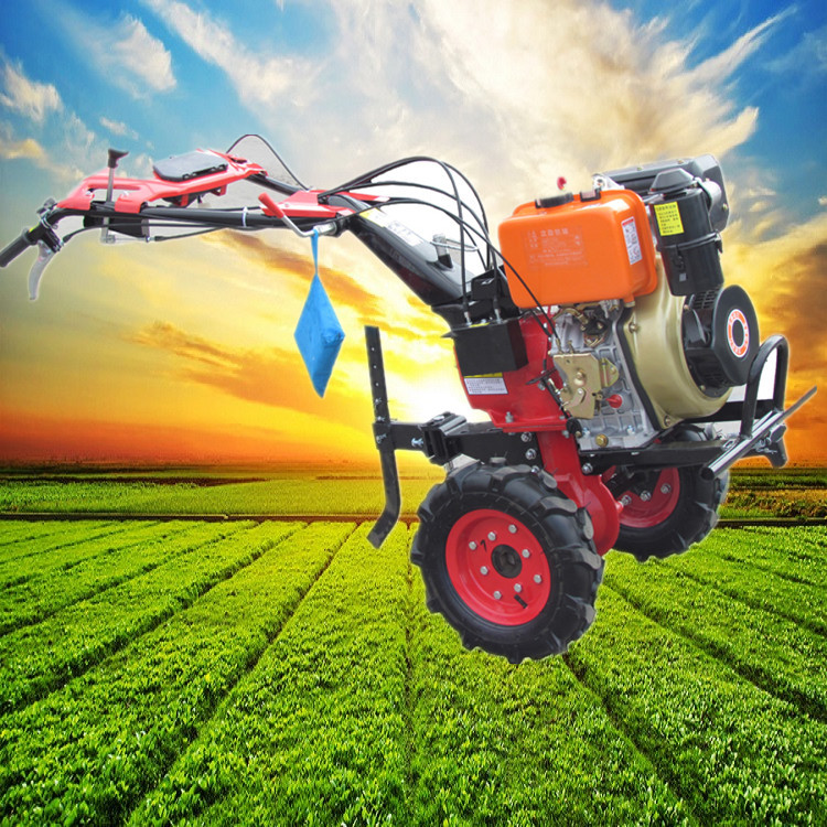 手扶拖拉机微耕机水田拖拉机耕耘机农用耕地机新款现货