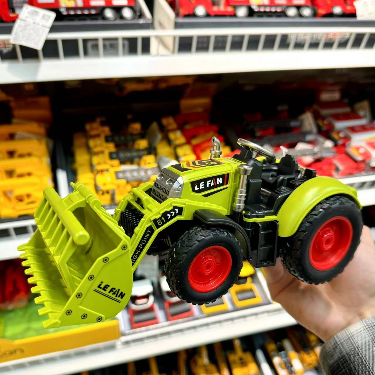 儿童惯性车大号农夫车模型惯性车男孩过家家玩具运输车拖拉机