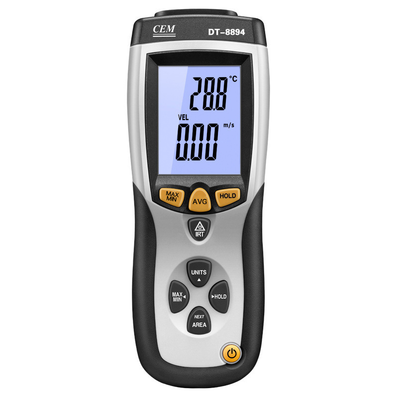 cem华盛昌 dt-8894/8897 专业风速风温风量风压测试仪见详情