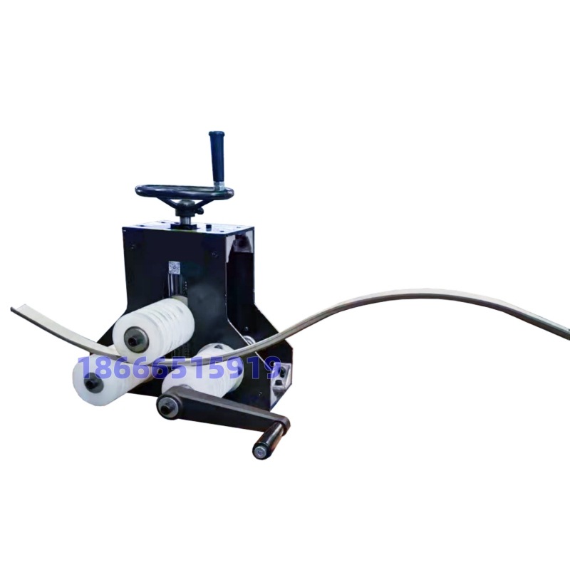 金属铝型材不锈钢吊顶收口条手动自动电动打圈卷圆弯圆机弯弧机械