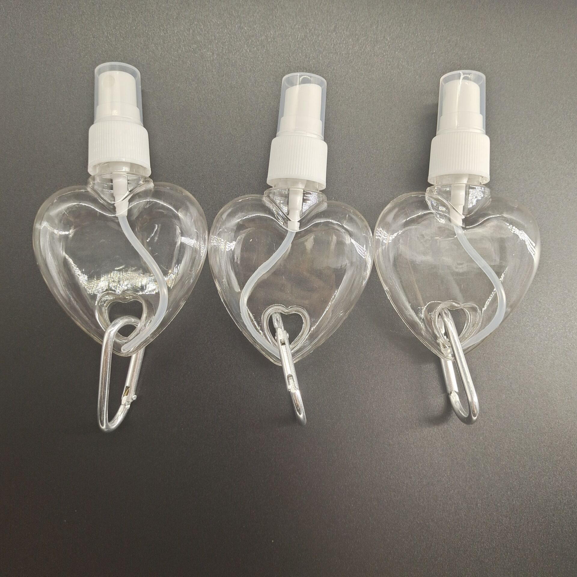 透明塑料挂钩瓶50ml pet塑料倒立瓶 液体喷瓶带挂扣 倒立塑料瓶