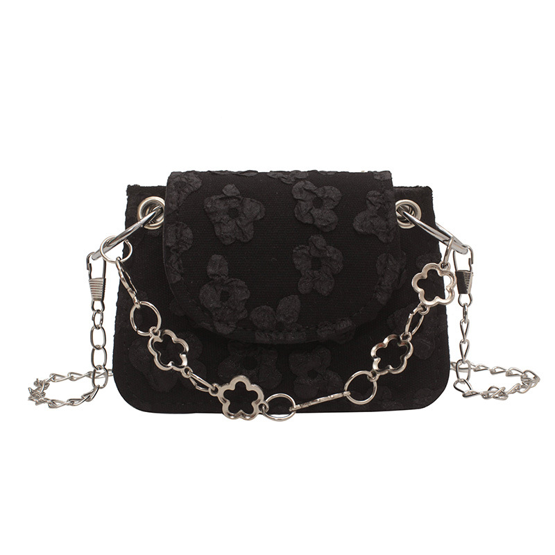 Popular Retro Mini Bag for Women 2023 New Fashion Trendy Simple Chain Mini Lipstick Bag Messenger Bag