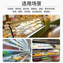 FNN1批发点菜柜防水LED灯条保鲜柜麻辣烫柜防潮圆二线灯管展示柜