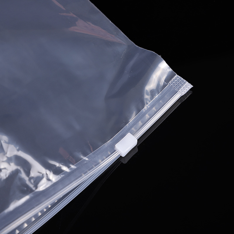 Clothing Zipper Bag Transparent Plastic Packaging Bag Pe Frosted Zipper Bag Socks Zipper Bag Ziplock Bag