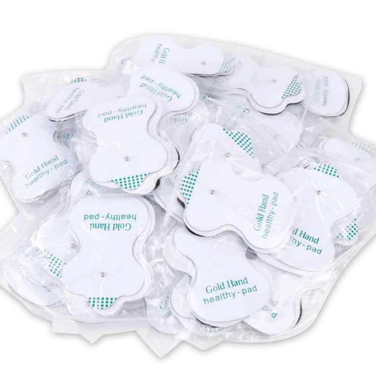 数码按摩仪配件 8字形英文电极贴片 阿是贴