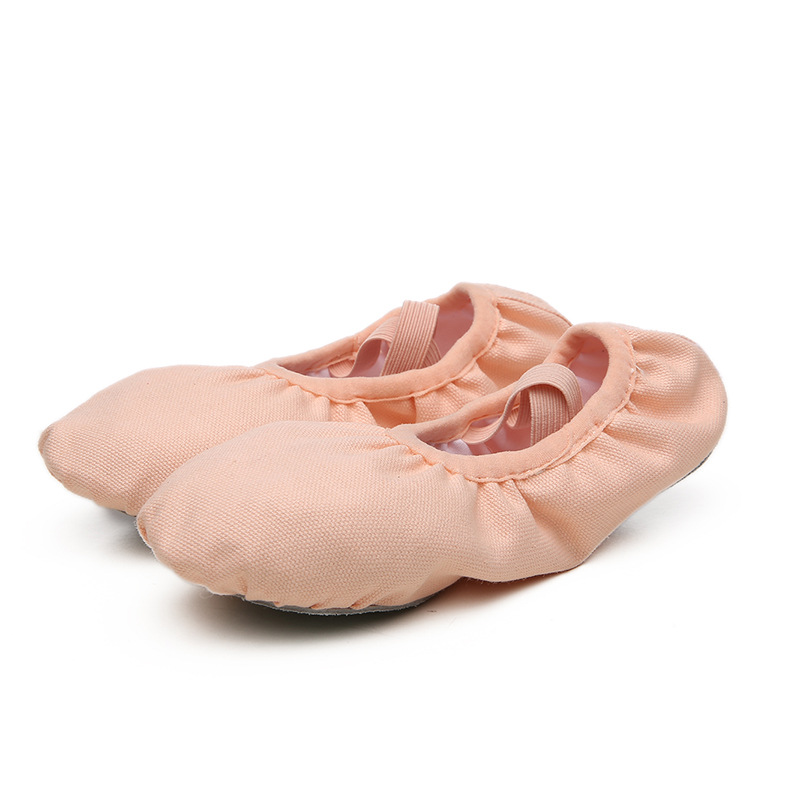 三莎舞蹈鞋女软底芭蕾练功专业猫爪男跳舞专用儿童女童冬中国古典