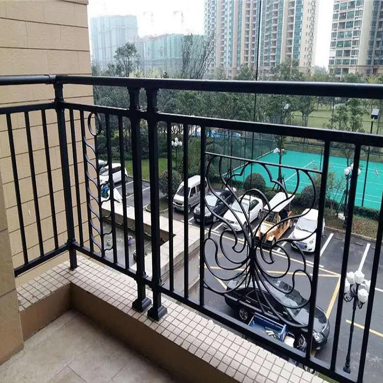 走廊护栏定屋面防护栏 飘窗栏杆生产厂家 楼梯扶手厂家