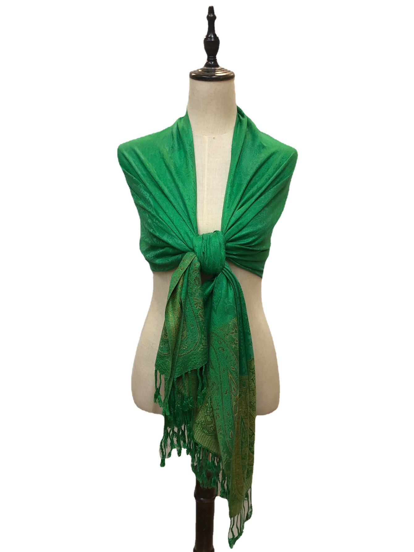 New European and American Fashion All-Match Spring and Summer Rayon Jacquard Cashew Scarf Shawl Factory Wholesale