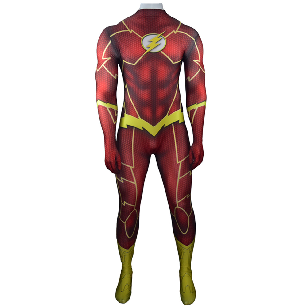 闪电侠the flash 角色扮演紧身衣 影视角色舞台服