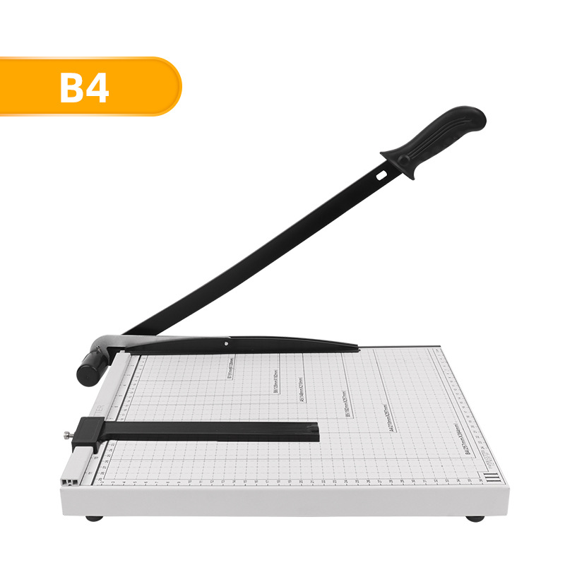 Wholesale Metal Bottom Series Paper Cutter Manual Knife-Type Paper Cutter Office Commercial Printing Shop Photo Studio Paper Cutter