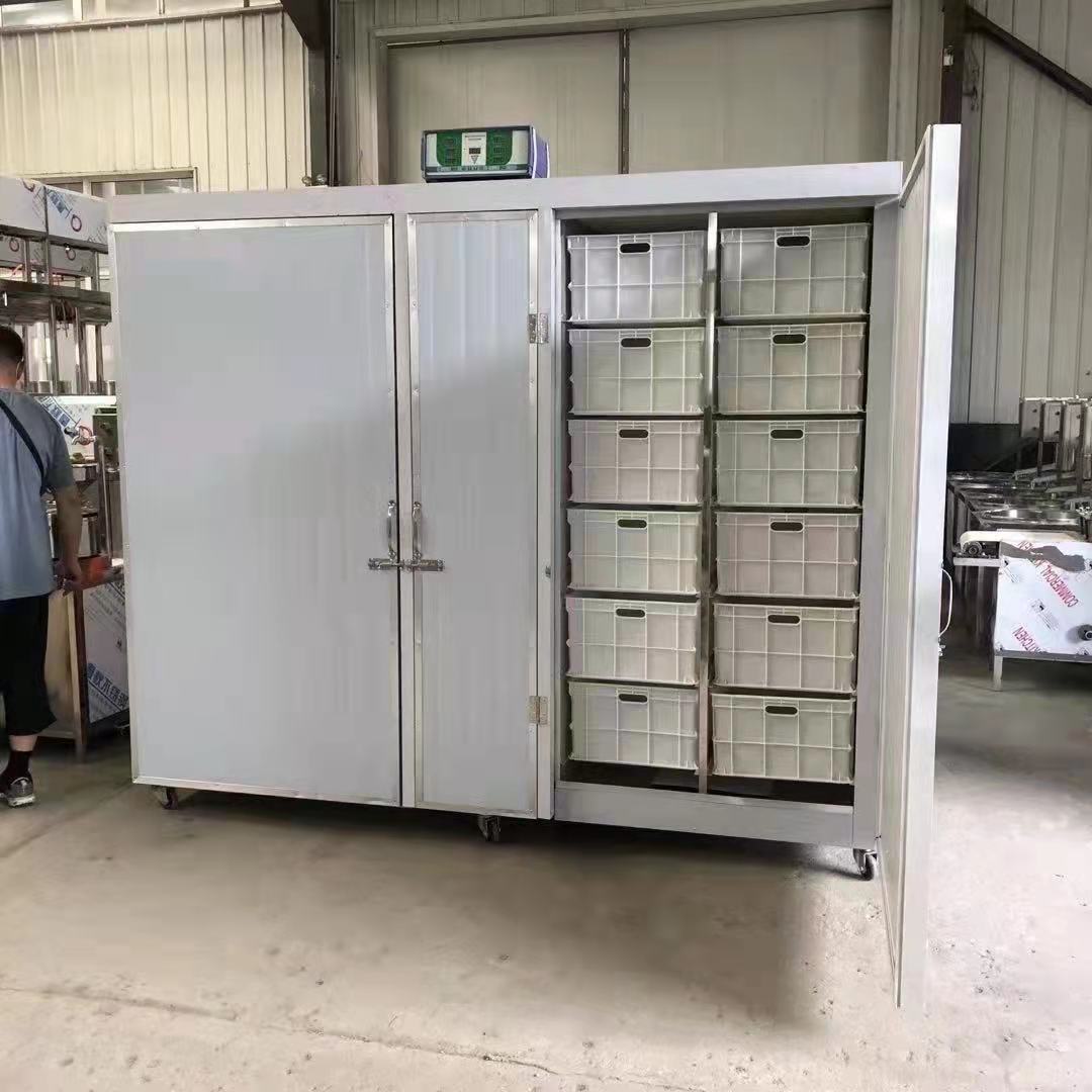 兰州新款豆芽机带万向轮方便移动双门双控豆芽机分开发芽方便