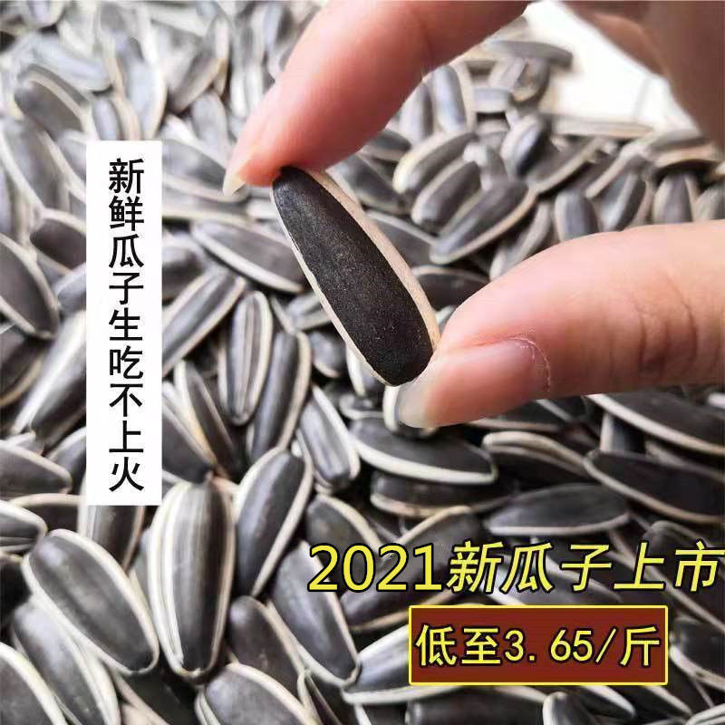 生瓜子大粒新货批发包邮葵花籽1斤5斤香原味瓜子向日葵干果厂批发