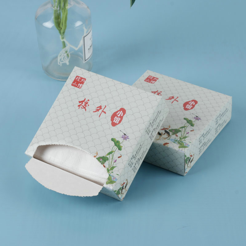餐巾纸定制 广告纸巾可印logo 餐厅饭店商用方巾纸盒装抽纸定做