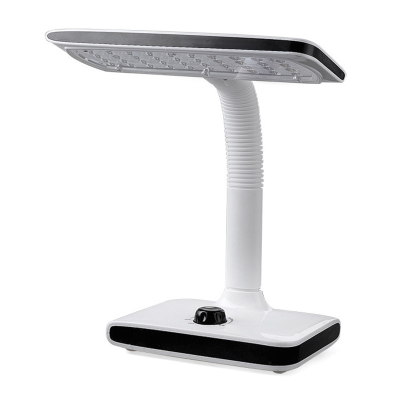 包邮久量dp663台灯usb充电冷暖调光充插两用学生书桌护眼阅读台灯