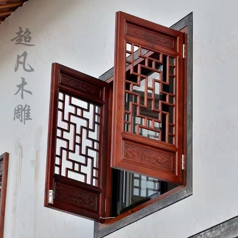 仿古门窗实木窗