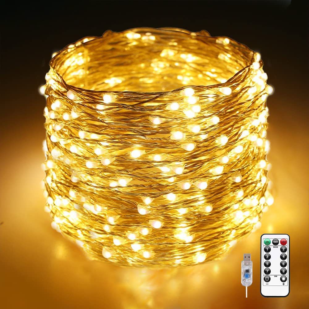 灯串 圣诞节日彩灯串led彩灯节日布置串灯 led礼盒房间装饰铜线灯