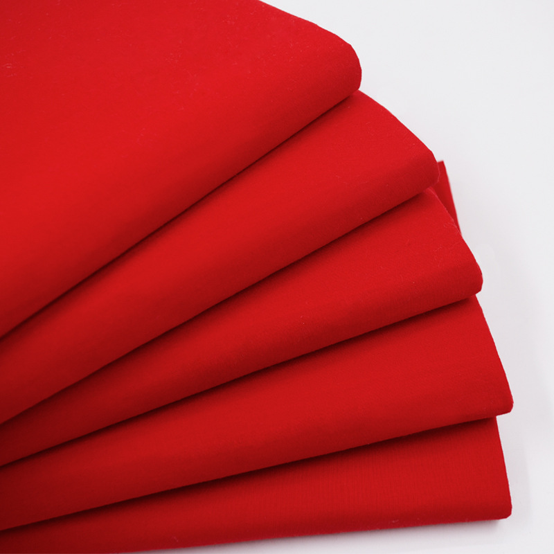 红布布料纯棉婴儿佛布抓周红布结婚包裹大红布风酒坛红布