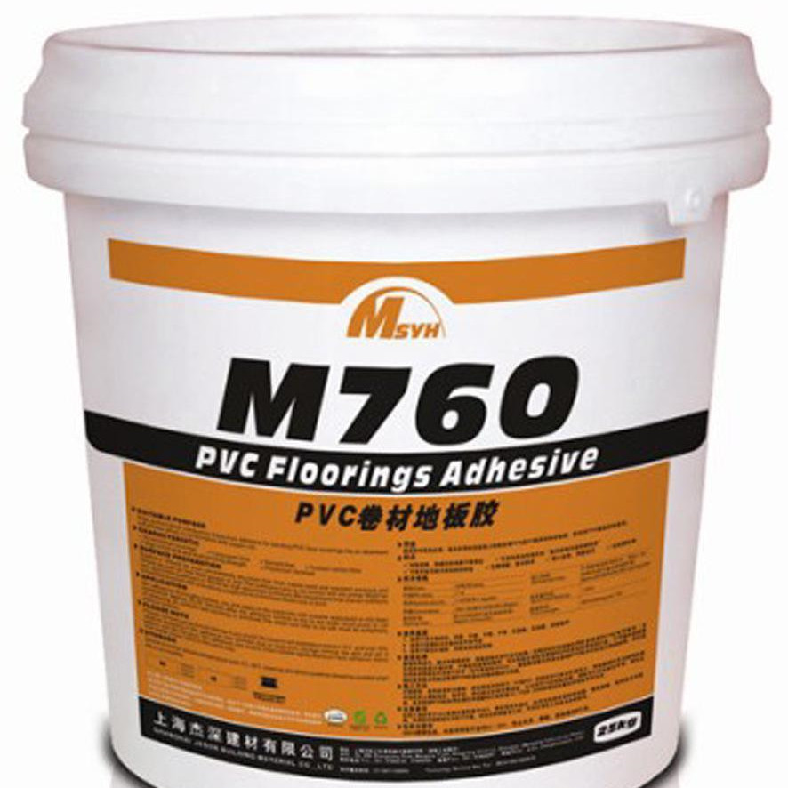 美圣雅恒仓储现货水性胶水m760pvc卷材地板胶水稠胶地板25kg/桶