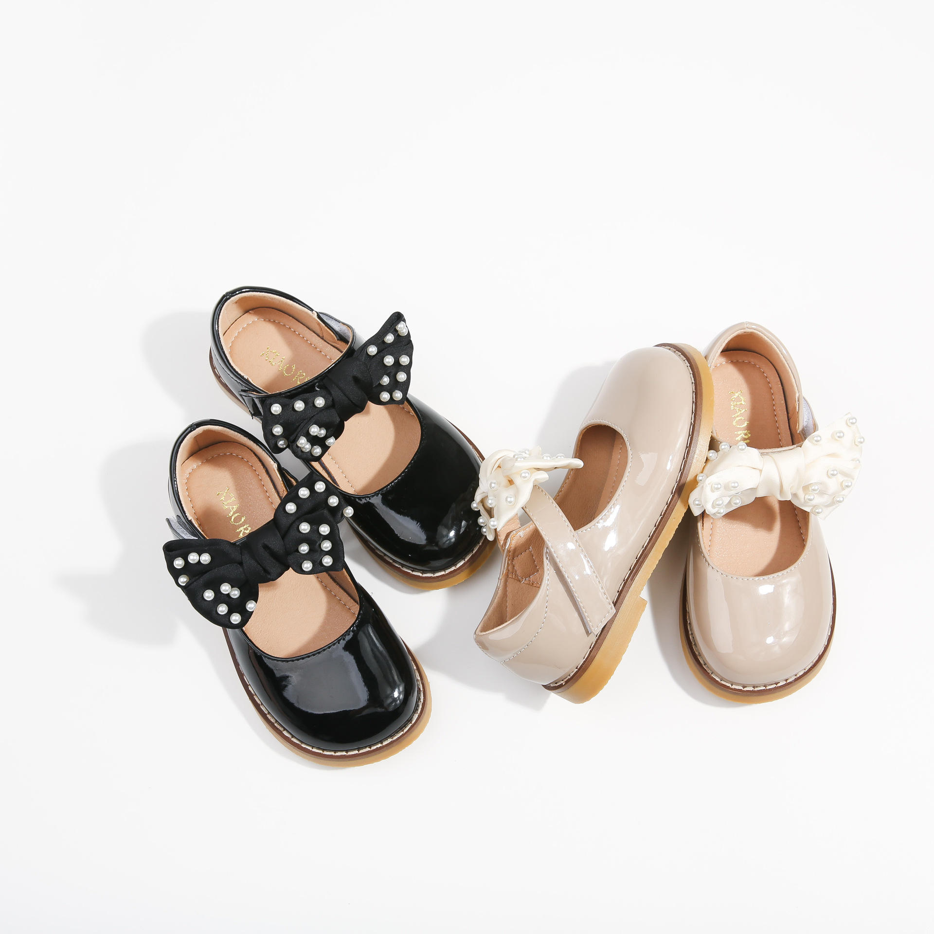 女童英伦小皮鞋2021秋季新款软底舒适小女孩学生鞋中大童厚底单鞋