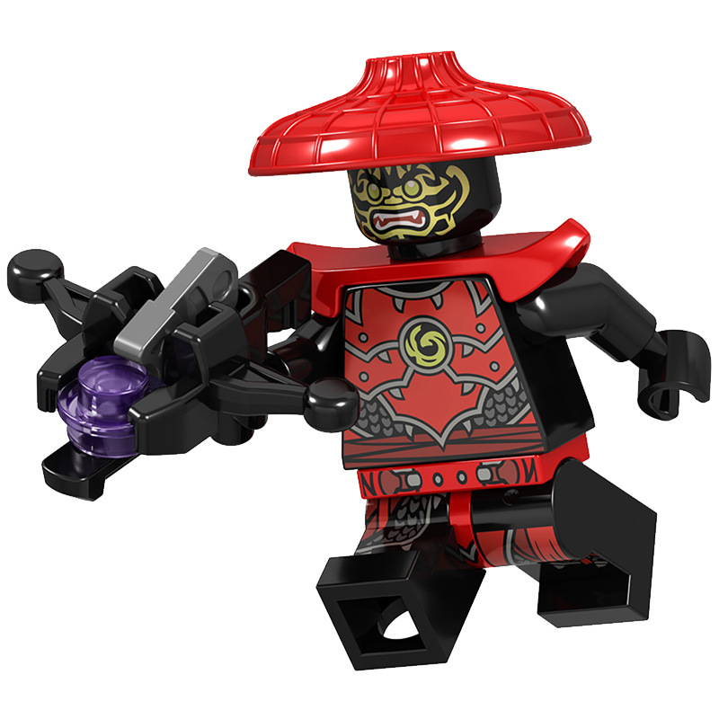 lego乐高幻影忍者人仔njo418机器忍者克普特将军大电影加满都魔王