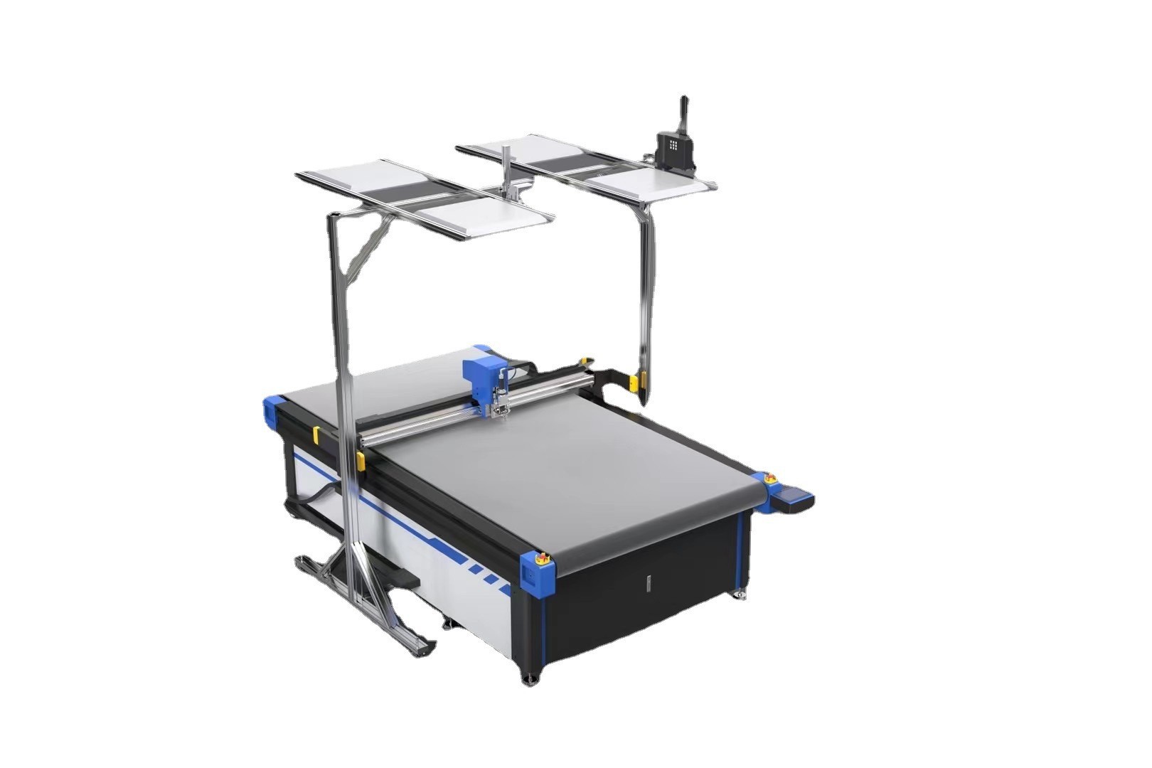 化纤布料多层裁床切割机无痕内衣雕花布料电脑刀片开料下料裁剪机