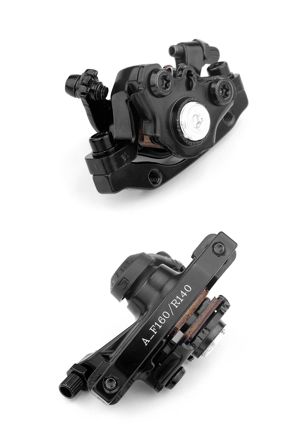 tektro彦豪m280碟刹器山地自行车刹车机械盘式制动夹器跨境货源