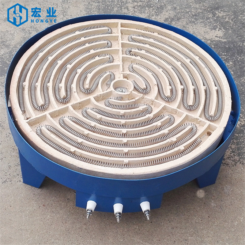 厂家供应耐高温发热工业电炉盘大功率电炉盘380v9kw直径400mm