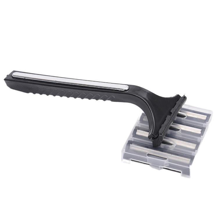 一元伊凡斯特刮胡刀架 简易剃须刀 5 1组合 一元两元店日用百货