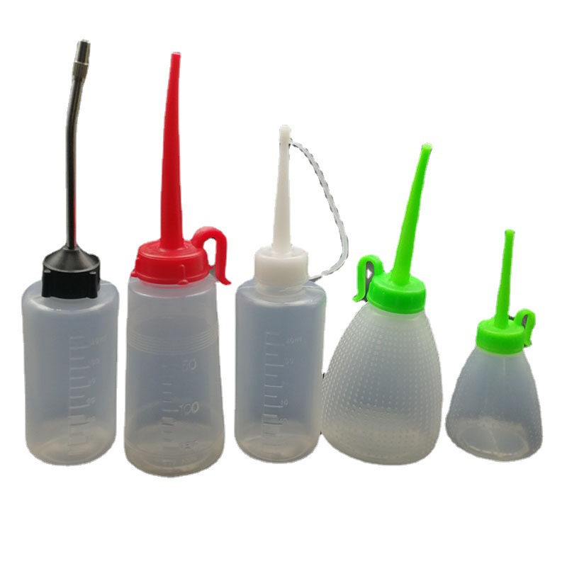 小号加油油壶/塑料油壶/家用缝纫机油壶/60ml装油壶空油壶 尖嘴批