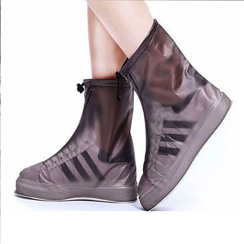 防雨鞋新款防滑雨鞋套加厚耐磨防雪防污雨雪天旅游男女水鞋套带层