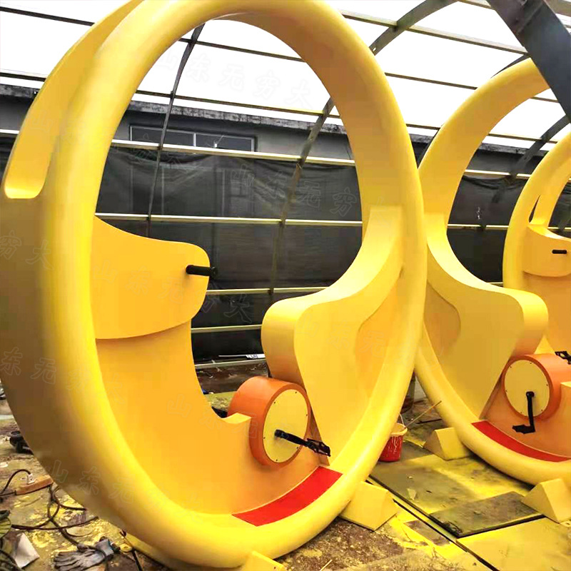 脚踏戏水自行车发电装置互动式喊泉水车设备景区广场喷水动感单车