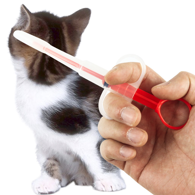 厂家直销宠物狗狗喂药器 犬猫喂药器 双头喂药可喂驱虫药片喂食器