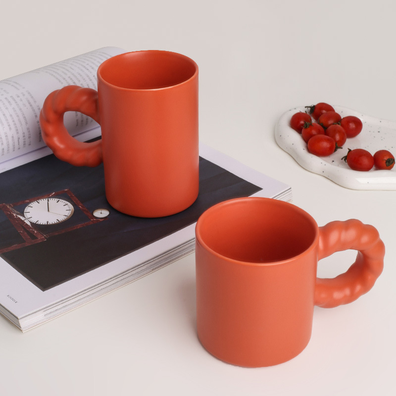 Beihanmei Ins Mug Coffee Cup Good-looking Ceramic Cup Water Cup Household Gift Couple Mug Mixed Batch