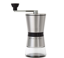 不锈钢304手摇磨豆机咖啡磨户外野餐咖啡器具手动咖啡磨调节粗细