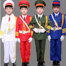 高中升旗手服装护旗手表演服小学生国旗班仪仗队军装礼服长袖套装