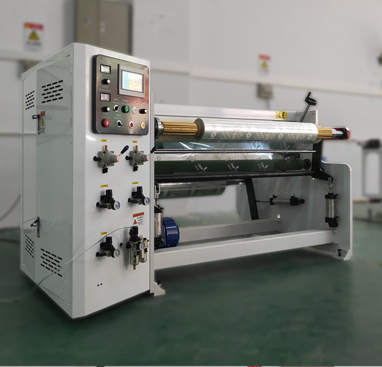 pvc膜复卷机无纺布分条收卷机全自动电胶布分切机薄膜收边机