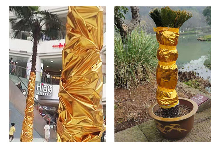 金布烫金布料红布银布批发包柱子装饰布料婚庆舞台背景布包墙金色