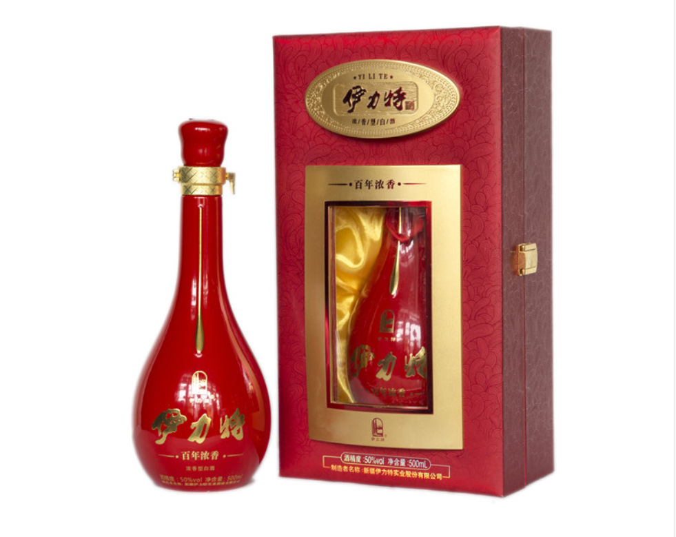 伊力特百年浓香新疆特力特50度*500ml*6瓶/箱 浓香型白酒 包邮