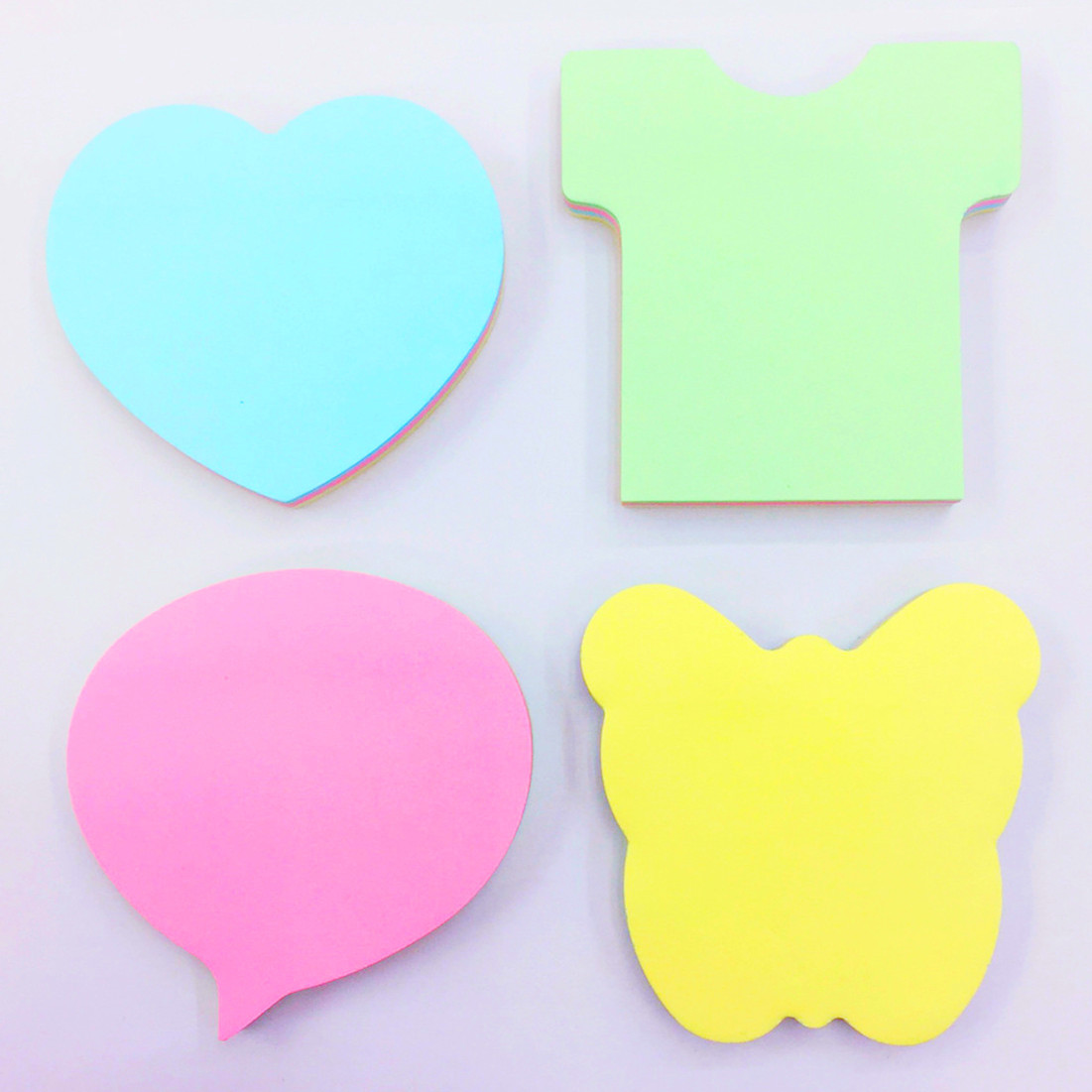 义乌联发3*3-100张正方形荧光彩色便利贴3*2/3*4/3*5荧光留言本