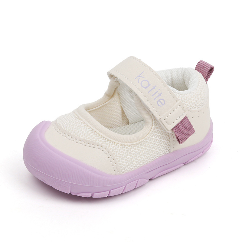 Baby Net Shoes Breathable Toddler Shoes Baby and Infant Shoes Spring and Autumn New Soft Bottom Casual Shoes Girls' Shoes Generation