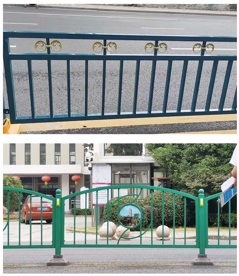 金路护栏 中央道路花箱护栏 城市文化装饰户外景观花箱护栏 花箱护栏