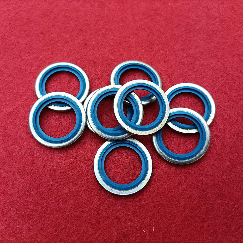 英制镀锌自定芯绿胶蓝胶组合垫